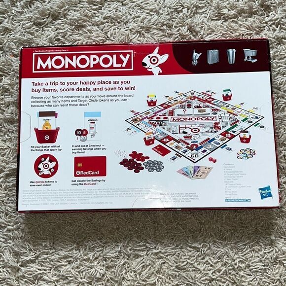 Hasbro Monopoly Game Target Store Edition Board Game NEW Sealed - Picture 3 of 11